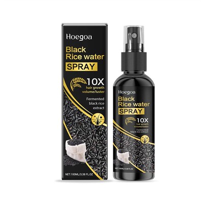 HOEGOA Black Rice Hair Care Spray - For Soft, Fragrant, Volu