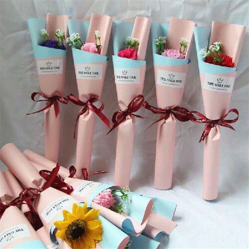 Artificial Single Carnation Sunflower Fake Soap Flower