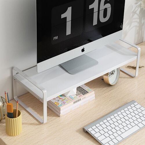 Office Desktop Storage Rack Desktop Computer Clevated Displa