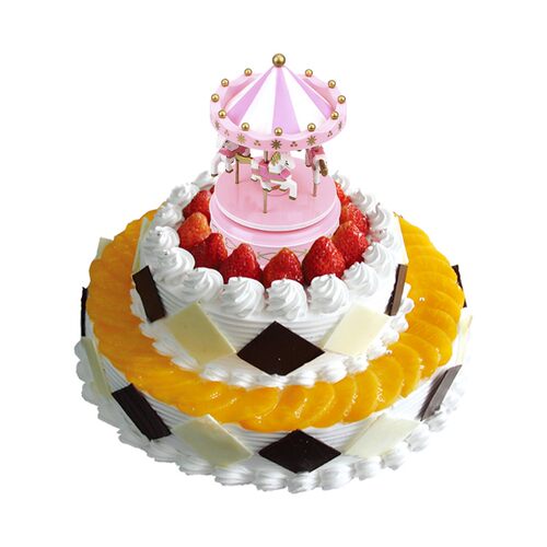 NICEYARD Music Boxes Kid Toy Carousel Box Merry-go-round Mus