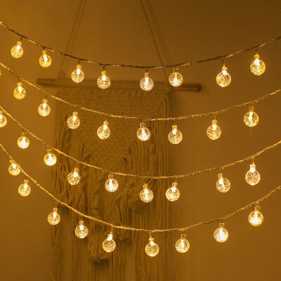 Outdoor decorative lights party led light string small bulb