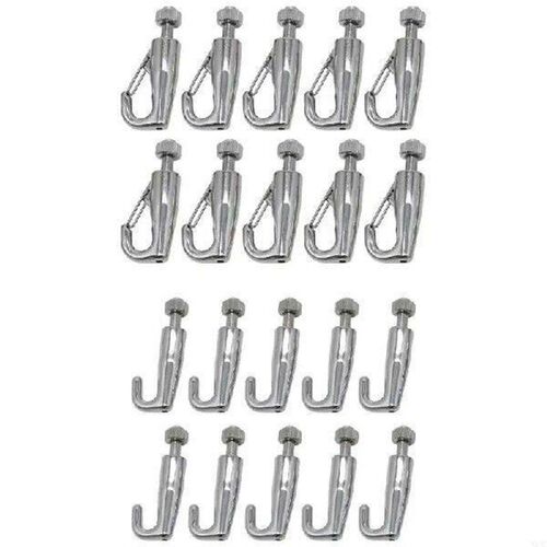 583C 10pcs Easy to Use Adjustable Picture Hanging Hooks