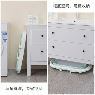 Bath Baby Tub Folding Household Temperature Newborn sensing