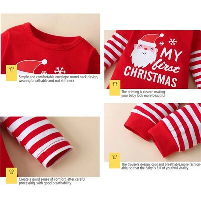 My First Christmas Baby Girl Clothes Sets, Crian?a, Meninos