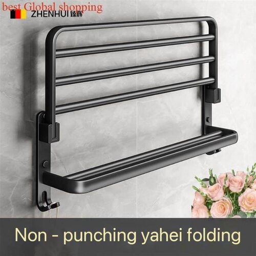 Bathroom shelf wall hanging toilet shower room storage rack