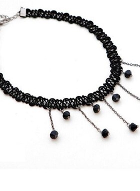 2023 New Arrival Sweet Love Cubic Crystal Pendants Black Vel