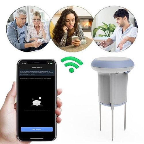 Soil Moisture Sensor APP Humidity Temperature Sensor 2.4GHz
