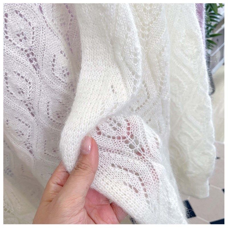 针织开衫女夏季新款中长款镂空高级感外搭披肩防晒空调衫上衣外套,女装/女士精品,毛针织衫,淘宝优惠券,粉丝福利购,淘宝优惠卷