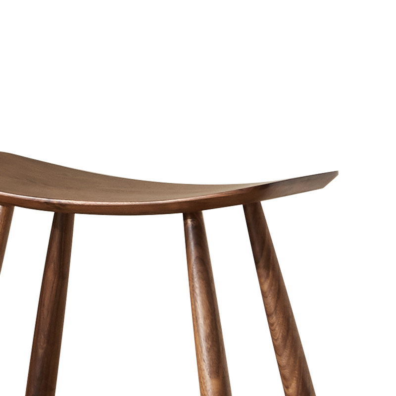 留意简约实木小凳子客厅家用黑胡桃木卧室化妆凳北欧餐桌换鞋板凳,住宅家具,矮凳,淘宝优惠券,粉丝福利购,淘宝优惠卷