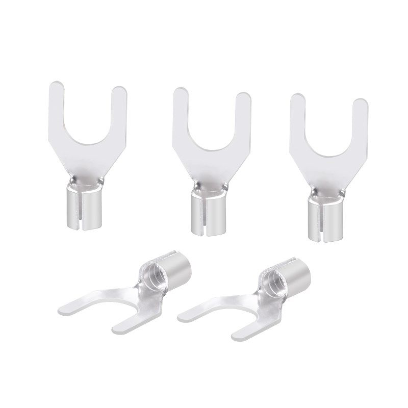 UT叉型冷压裸端子Y形线鼻子开口压电线耳连接器铜接头0.5-16平方,电子/电工,接线端子,淘宝优惠券,粉丝福利购,淘宝优惠卷