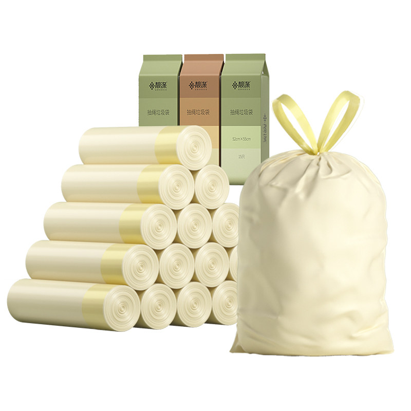 10卷大垃圾袋厨房专用加厚手提式家用厨余抽绳特厚超大容量塑料袋,家庭/个人清洁工具,家用垃圾袋,淘宝优惠券,粉丝福利购,淘宝优惠卷