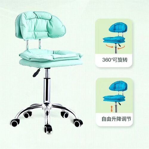 电脑椅子家用女生化妆座椅舒适学生学习椅靠背久坐升降旋转办公椅