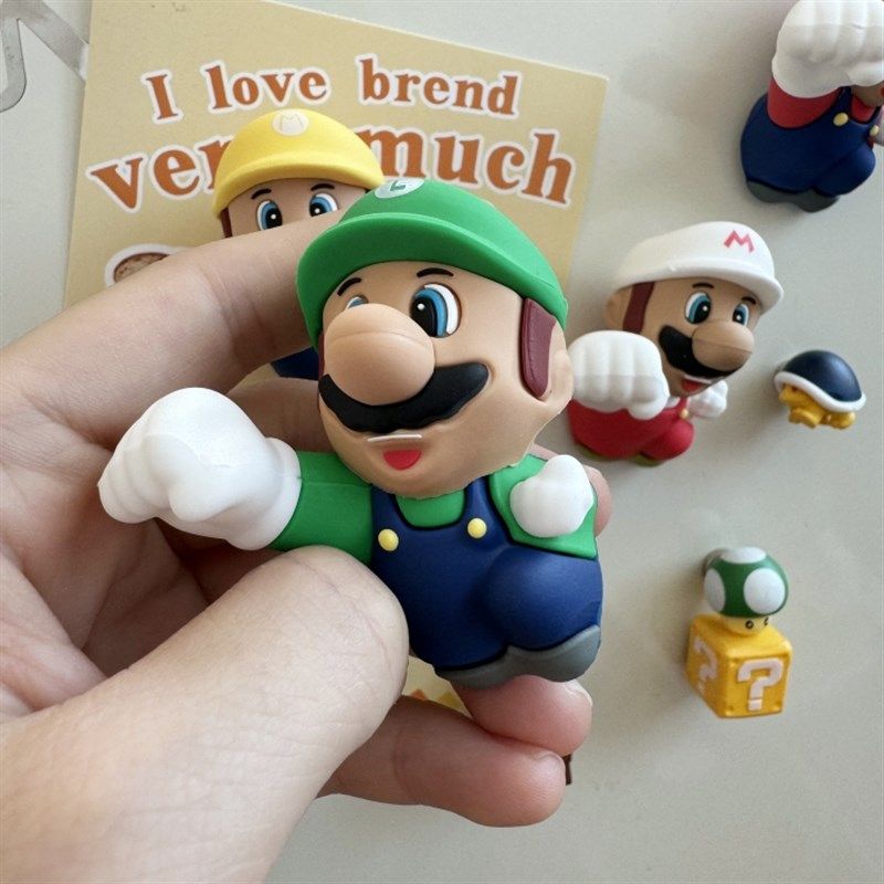 卡通超级玛丽冰箱贴可爱3D磁贴留言板洞洞板磁力贴装饰磁贴吸铁石,家居饰品,冰箱贴,淘宝优惠券,粉丝福利购,淘宝优惠卷