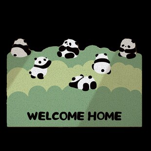 入户门地垫加厚丝圈pvc可自由裁剪进门玄关门口免洗耐脏家用脚垫