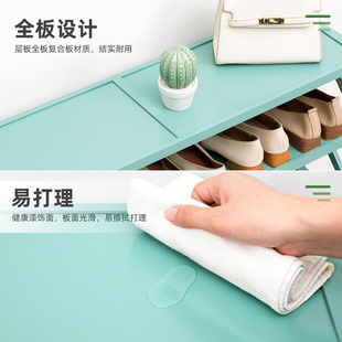 新疆包邮哥折叠鞋架子家用门口简易宿舍收纳卧室小型室内鞋柜防尘