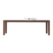 黑胡桃长凳北欧纯实木餐凳白橡木床尾凳日式 凳 樱桃木条凳定制换鞋