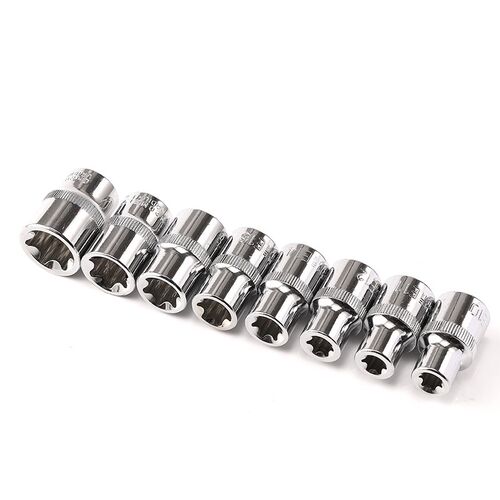 e型套筒 大飞花键套筒花型套筒E10E16E18E20E22 内花套筒工具套装
