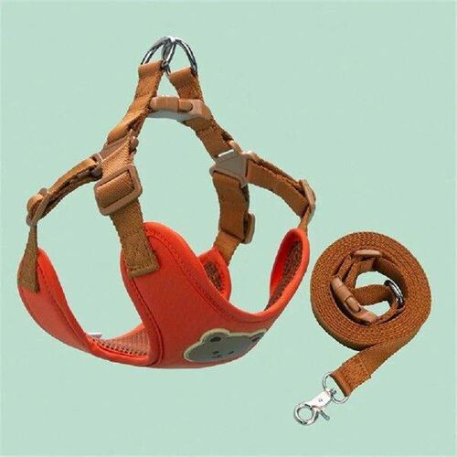 Cute Pet Harness Leash Anti-Escape No Pull Cat Chest Strap