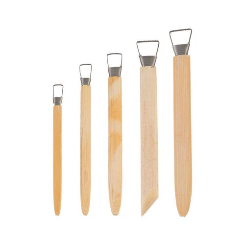 5PCS/Set Toothed Trimming Knife Clay Hand-made Modeling