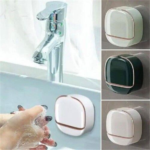 Soap Box Light Luxury Soap Box Drainage Toilet No Punching