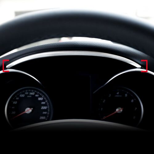 Car stainless steel trim ring dash board Air conditioning ve