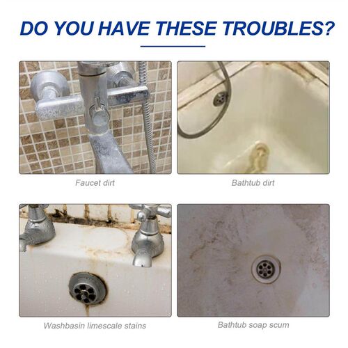 Jue Fish Bathroom Cleaner - Stainless Steel Sink Stain Remov