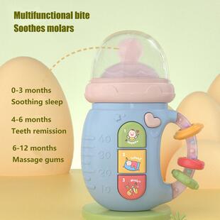 Baby Rattle Teether Toy Early Education Learning Toys for Ki