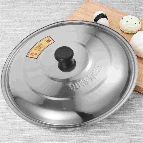 Stainless Steel Pot Lid Round Cover Household Pan Cans