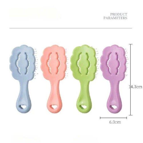 Cloud Scalp Massage Combs Hollow Out Hair Brushes Wet Dry
