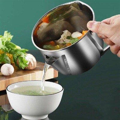 Bacon Soup Oil Separation Cup Gravy Home Separator