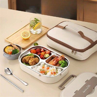 304 Stainless Steel Insulated Lunch Box Office Workers