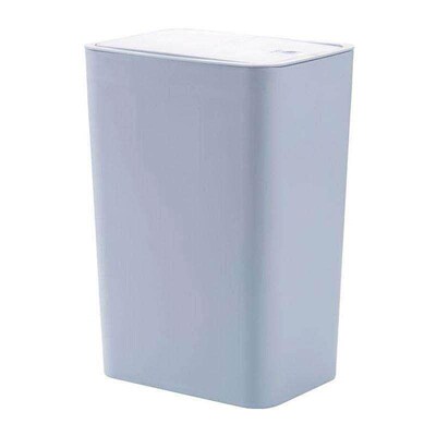 Rubbish Can Kitchen Toilet Trash with Press Lid Garbage Bin