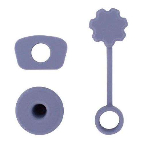 Silicone Spill Stopper Set Reusable Straw Cap Spill Stopper
