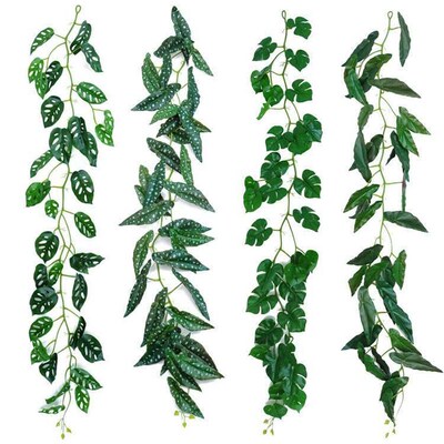 Simulation Rattan Decoration Plastic Evergreen Ceiling Decor