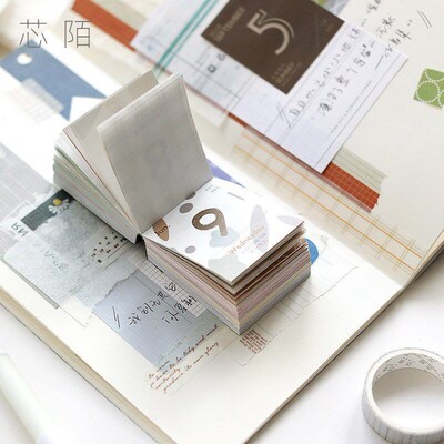 2021 Pocket Book 365 Days Mini Desk Calendar Material Paper