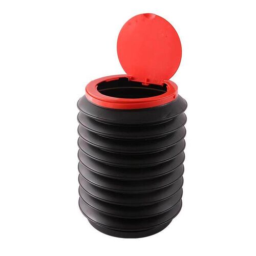 Foldable Car Trash Bin for Trunk, Travel Handheld Water Buck