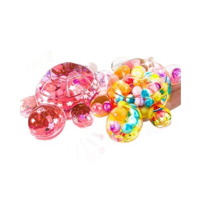 Glow-in-the-Dark Flowing Sand Little Turtles Matching Pair G