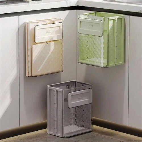 Garbage 10l Capacity Hanging Kitchen Trash Garbage Bin for