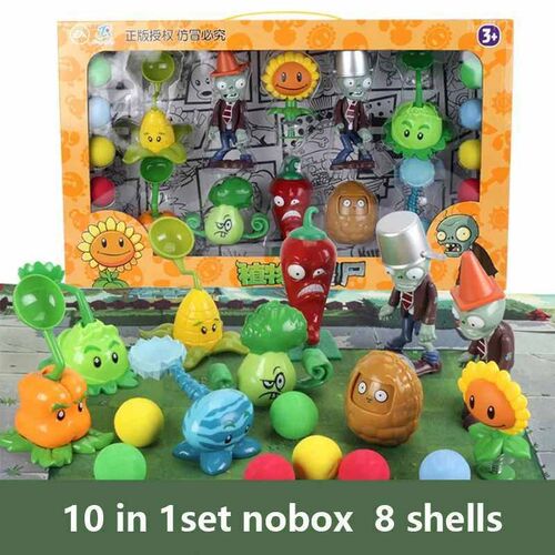 Plants vs Zombies 2 Playset Cactus Peashooter Coconut Cannon