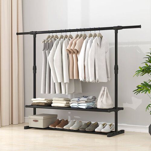 Simple Drying Rack Floor Single Rod Drying Rack Household Be
