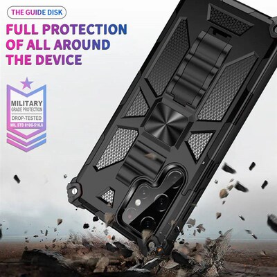 Armor Kickstand TPU Case For  Galaxy S25 S24 FE S23 S22 Ultr