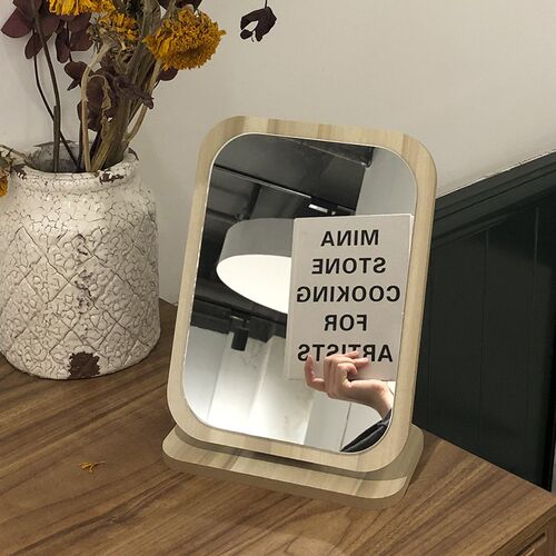 Cosmetic mirror to carry small model mini handheld mirror