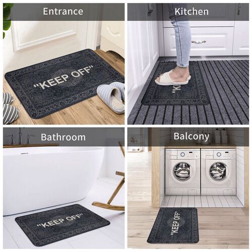 Bathroom Mat Keep Off Doormat Living Room Carpet Outdoor Rug