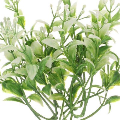 30pcs Aquarium Artificial Plants Fake Water Grass