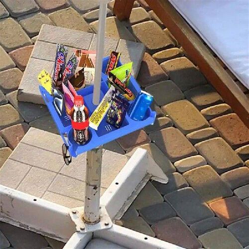 Beach Umbrella Table Portable Beach Drink Holder Beach Tray