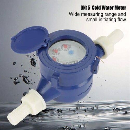 Water Flow Meter Water Meter 15mm 1/2 inch Cold Water Meter