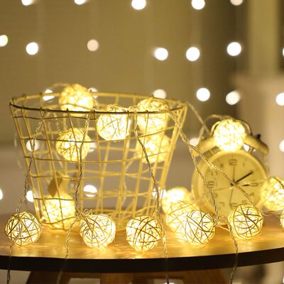 LED small flashing lamp string ball lights room decoration