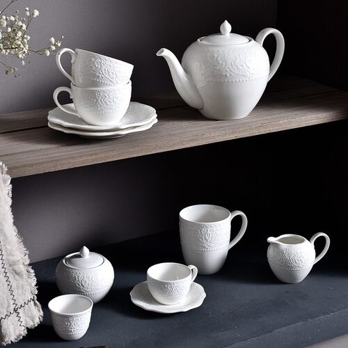 Muyun Alice Teapot Set ffee Cup And Saucer Milk Pot European
