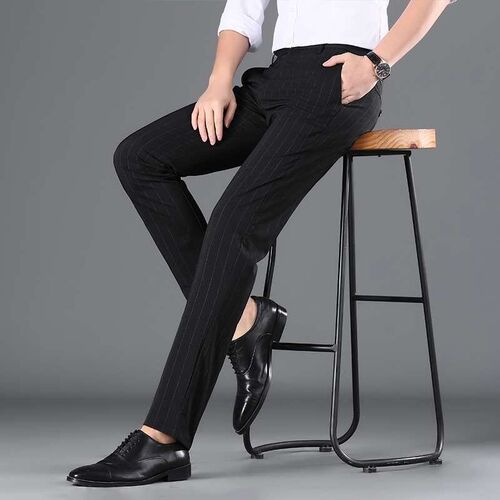 Spring an Summer Mens Pants Mens Business Slim-fit Vertica