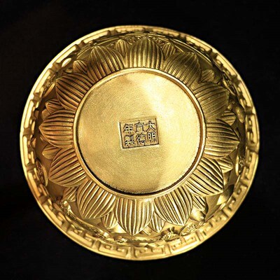 Cordon copper ornaments living room shop Feng shui copper ba